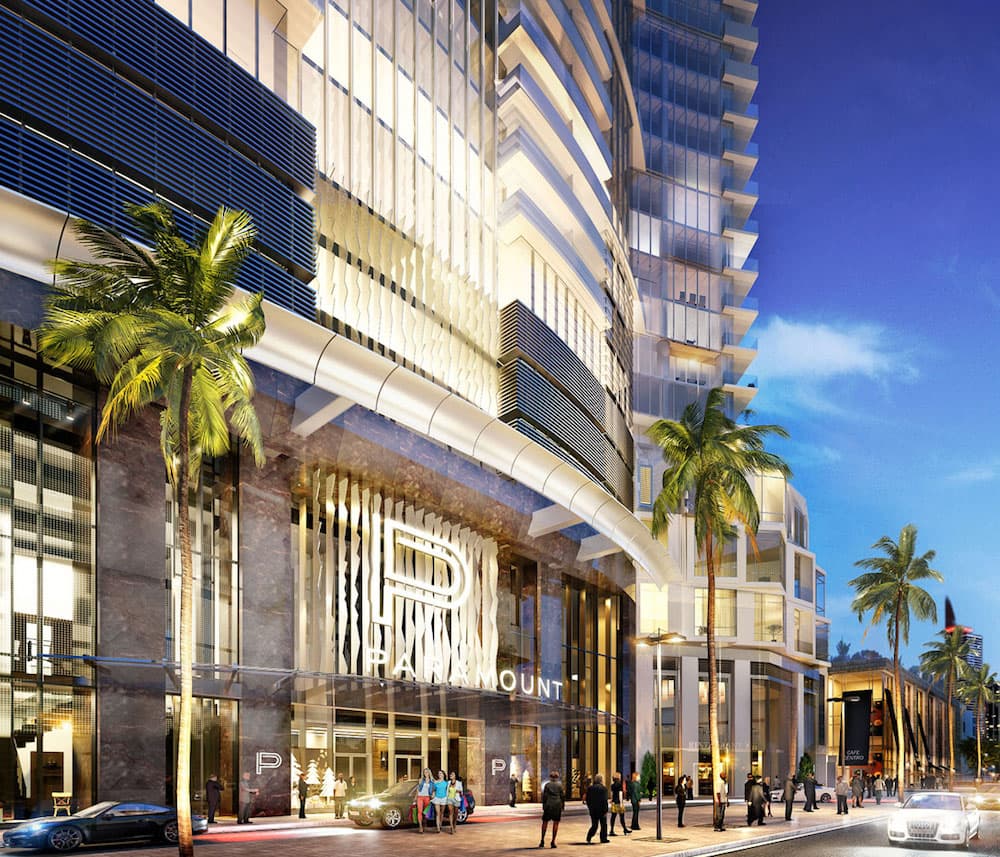 Paramount Miami Worldcenter view