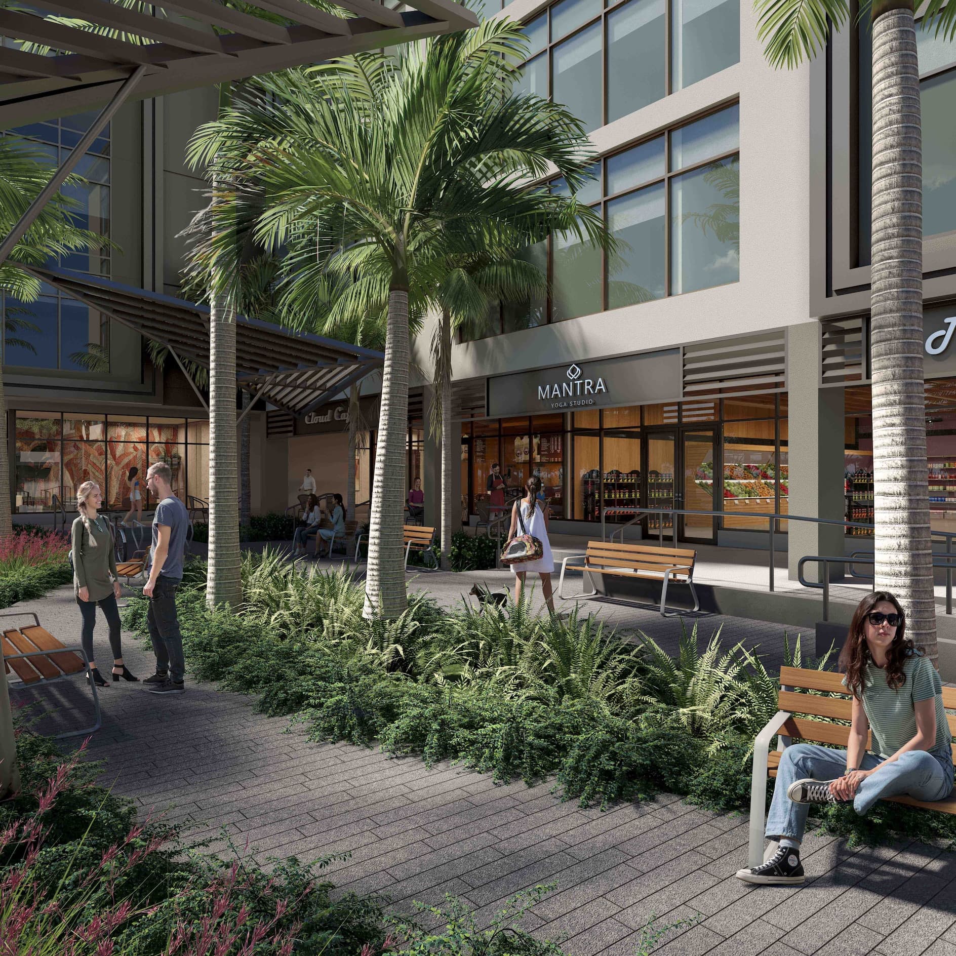 Square Hallandale view